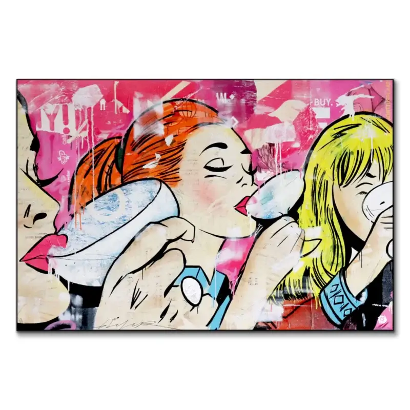 Good, Bad, and the Ugly Colorful Wall Art by Michiel Folkers