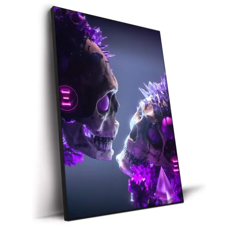 Skulls Dark Wall Decor by Skie