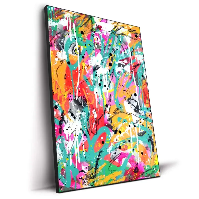 Jazz Graffiti Vibrant Wall Decor by Seek One