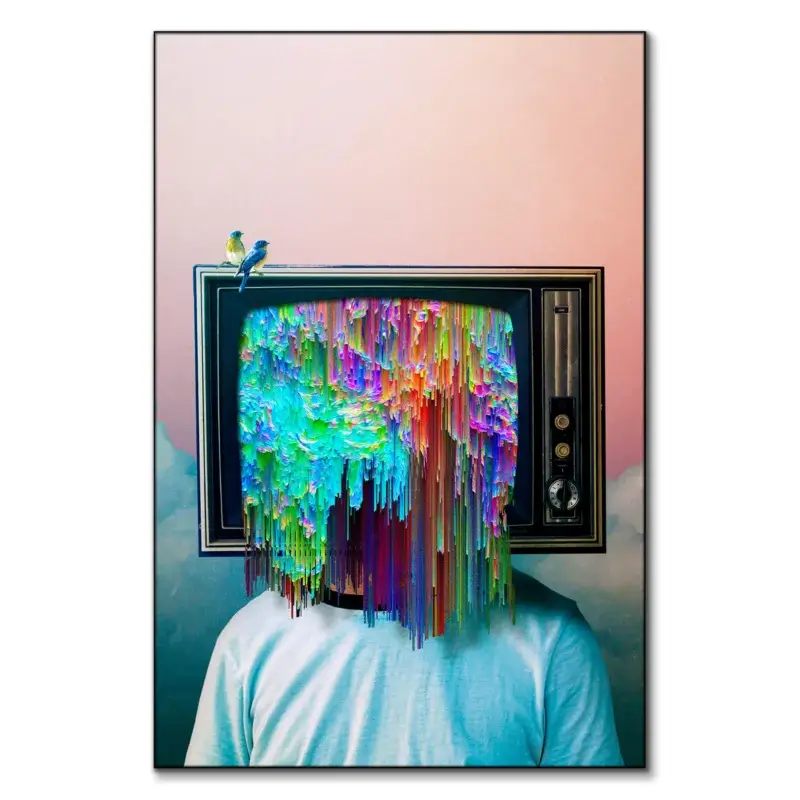 Glitch Wall Art by Seamless