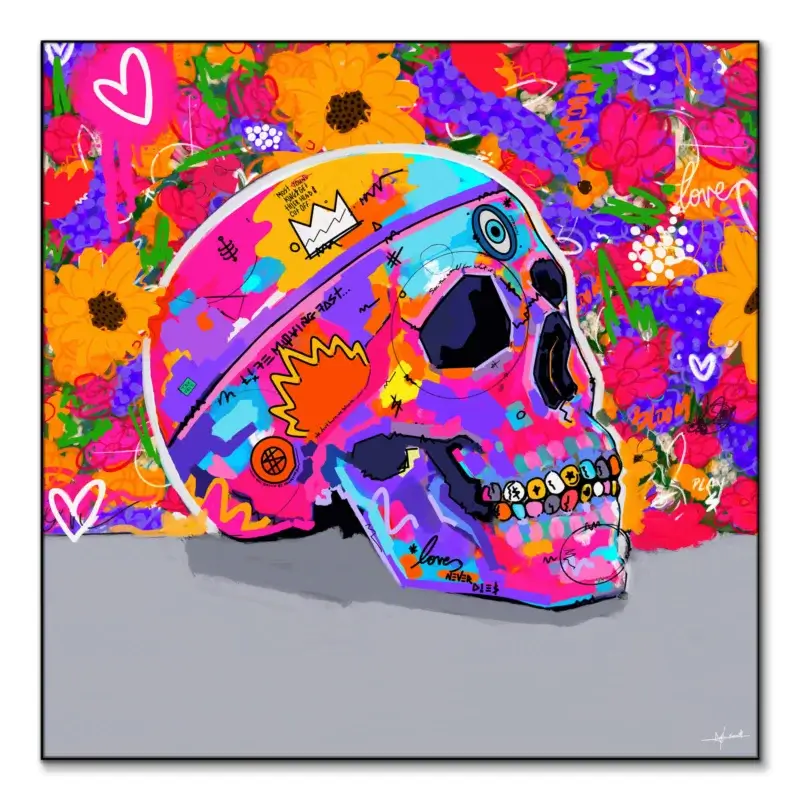 Life Moves Fast Vibrant Wall Art by Nuwarhol