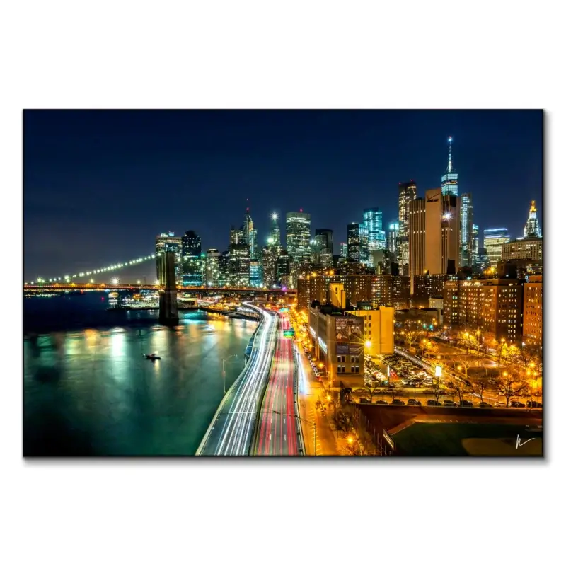 FDR Drive Dark Wall Art by Peter Alessandria