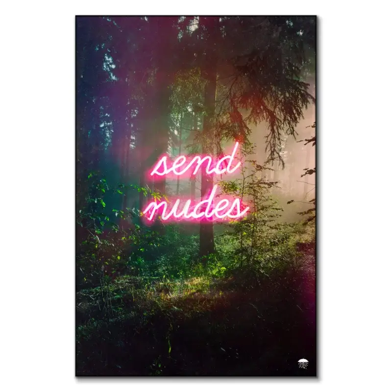 Nudes Green Wall Art by Seamless