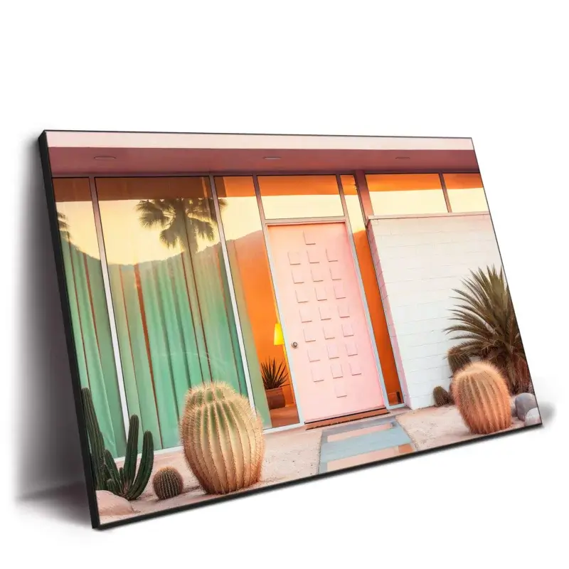 Palm Springs Style Pastel Wall Decor by Philippe HUGONNARD