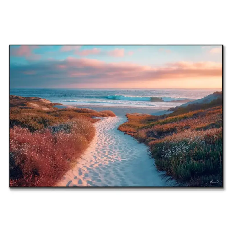 Serene Path Pastel Wall Art by Philippe HUGONNARD
