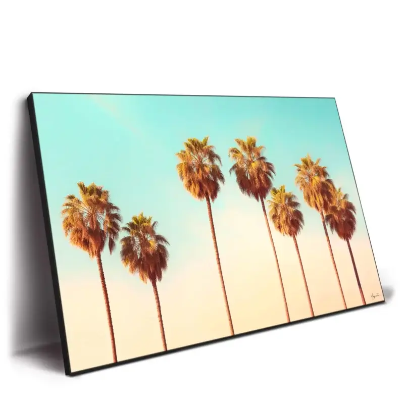 Hollywood Palms Pastel Wall Decor by Philippe HUGONNARD