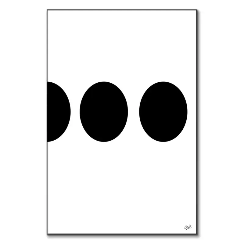 The Window Let's You Control Your Own Destiny 2.0 Black and White Wall Art by George Rosaly