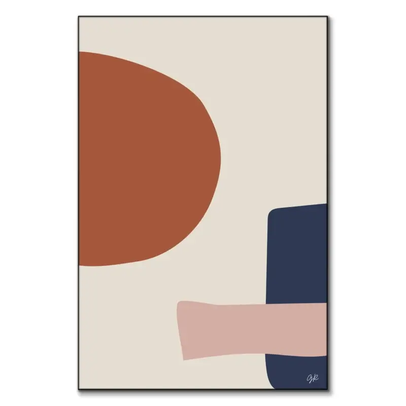 La Cienega Boulevard 1 Pastel Wall Art by George Rosaly