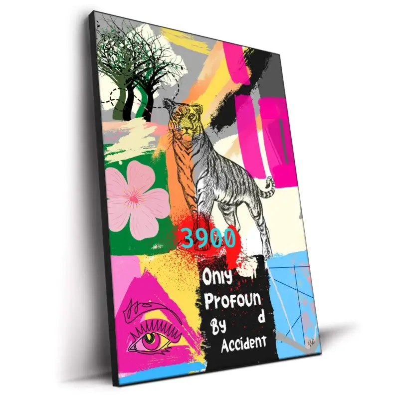 Enlightened Colorful Wall Decor by George Rosaly