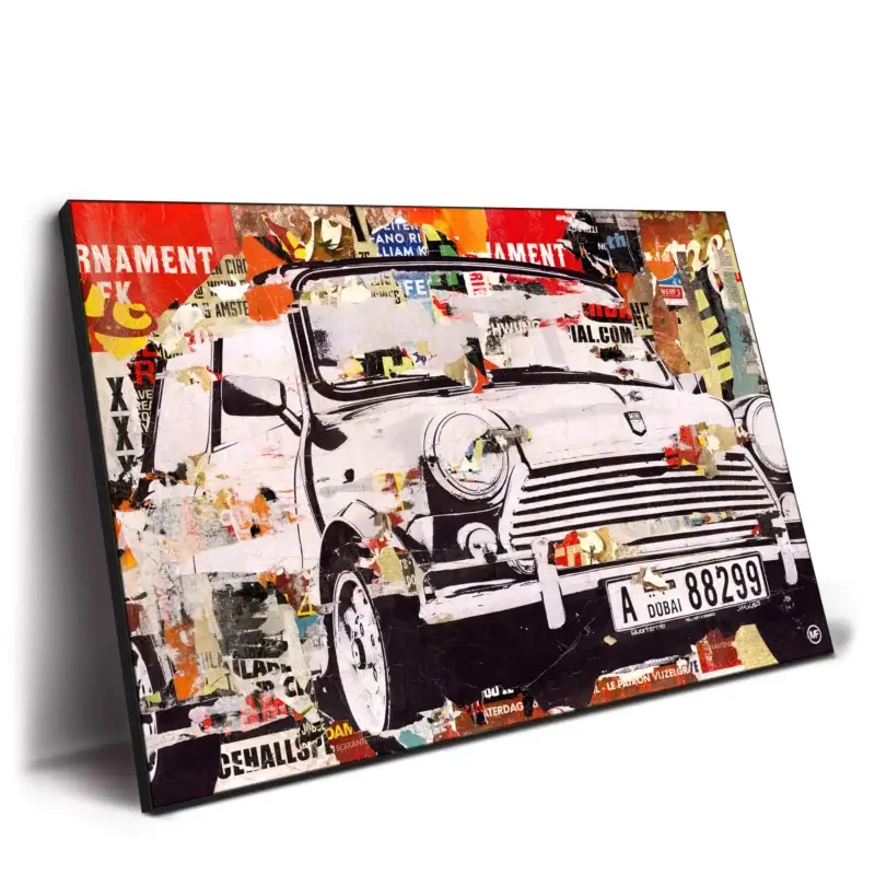 Dude, Where's My Car Warm Wall Decor by Michiel Folkers