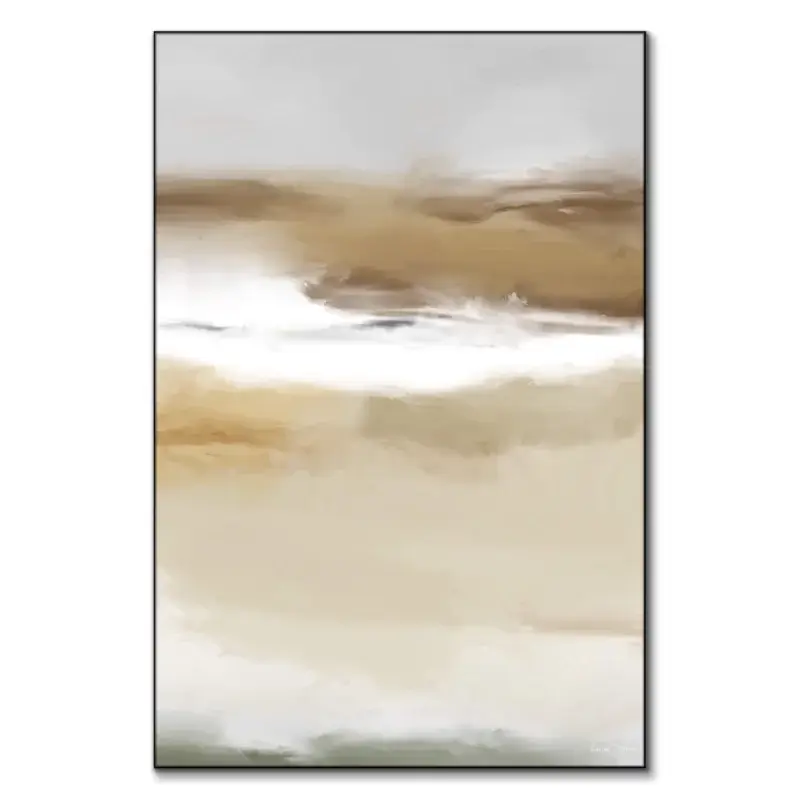 Deixa Assim No. 02 Neutral Wall Art by Karine Tonial Grimm