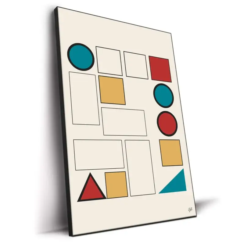 Boho Puzzle Wall Decor by George Rosaly