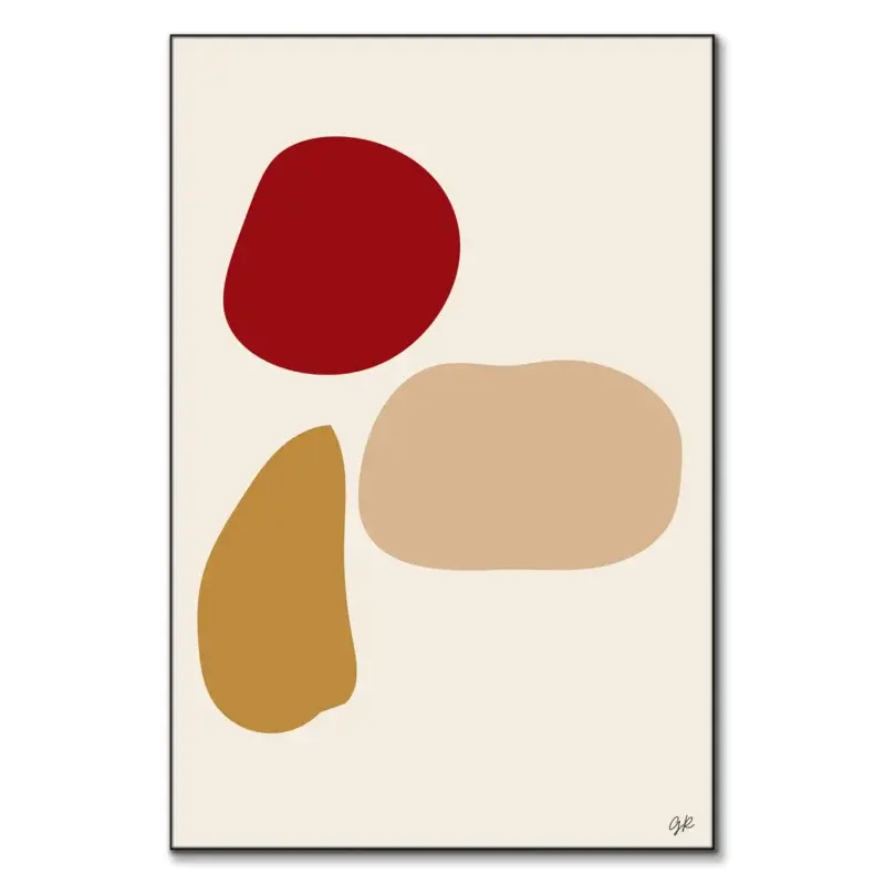 Abstract Footprints Wall Art by George Rosaly