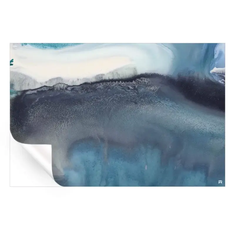 Blue Blue Wall Art by Jared Hankins