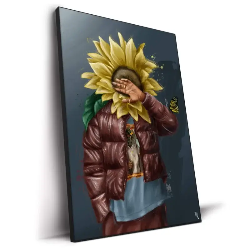 Too Much Sun Yellow Wall Decor by Kirsten Blaize