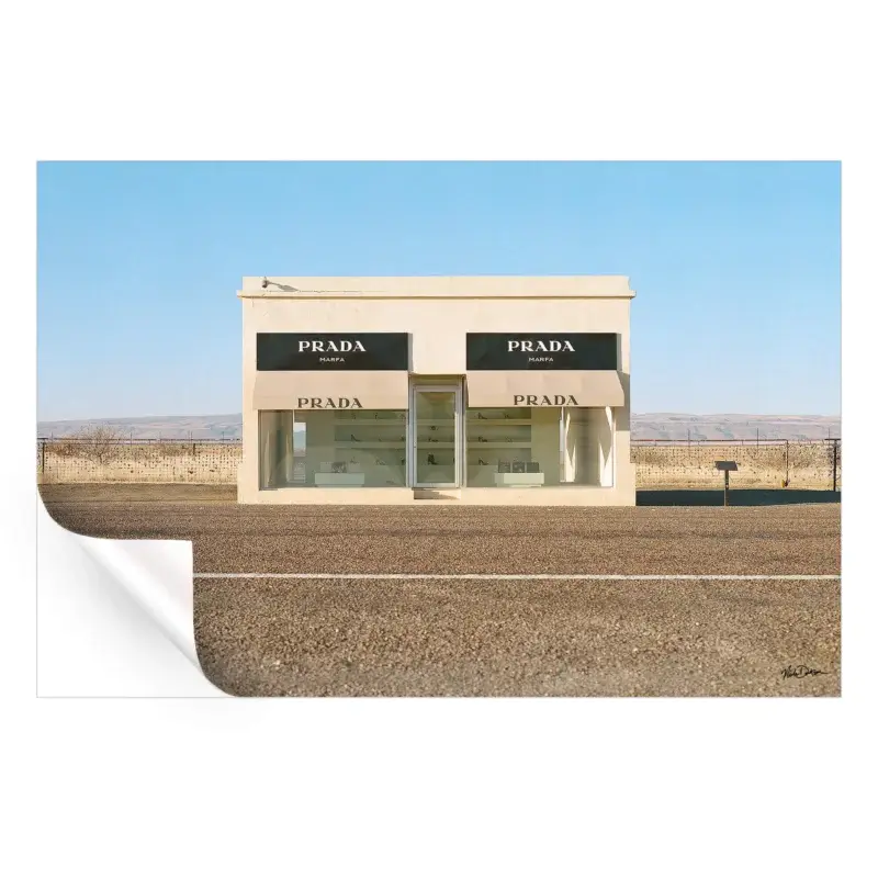 Texas Prada Neutral Wall Art by Nicholas Dantzer
