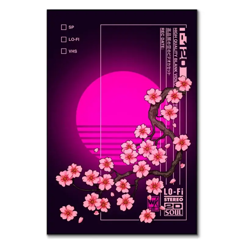 男女兼用 Retro Décor Wall BIG | VHS Japanese Vaporwave その他
