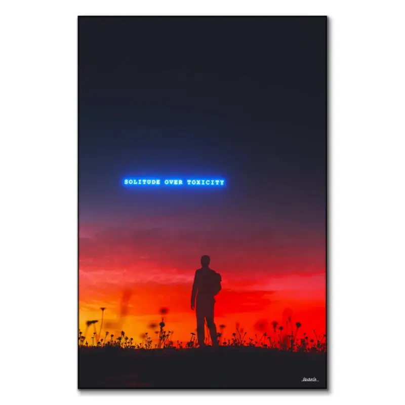 In the Wild Dark Wall Art by Davansh Atry