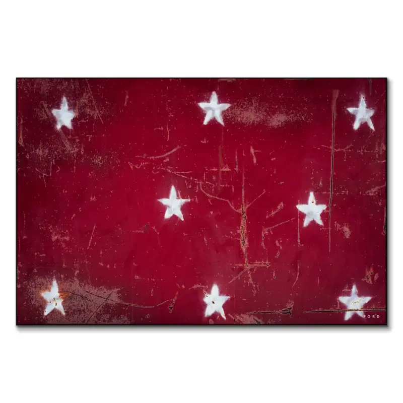 Red Star Power Wall Art