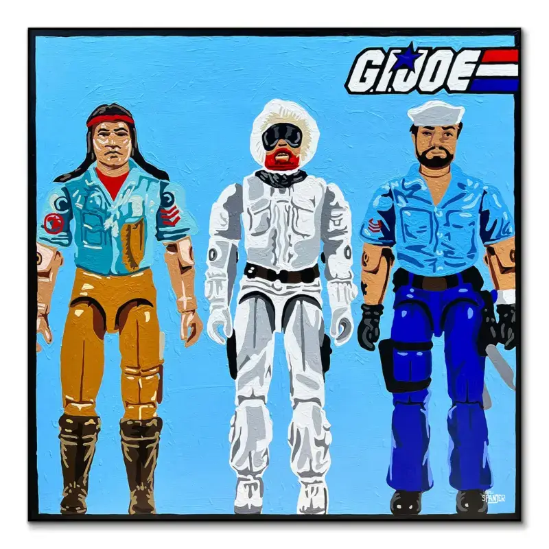 GI Joes Regular Joes Wall Art