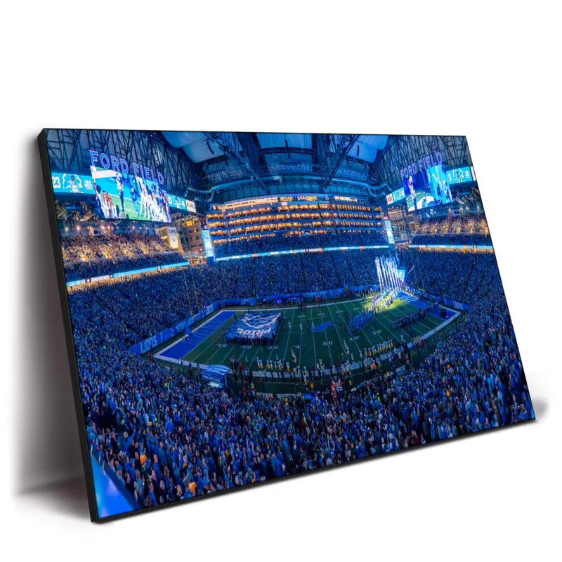 11 Straight Blue Wall Decor by Michigan Sky Media