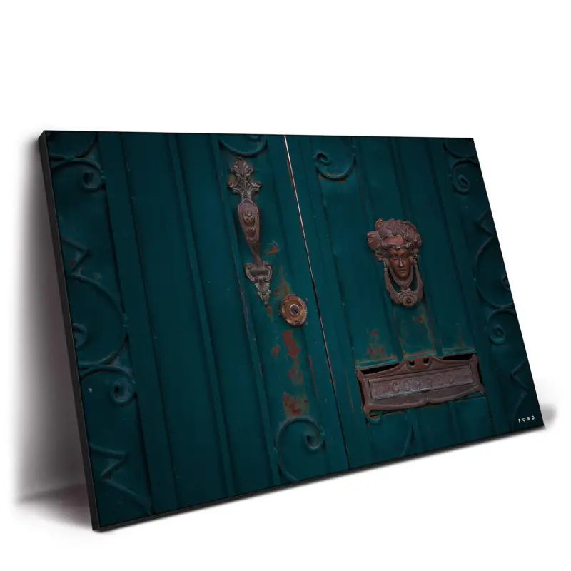 Behind the Green Door Green Wall Decor by Nick Ford