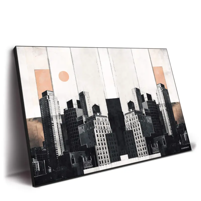 Mirrortecture Black and White Wall Decor by Underdott