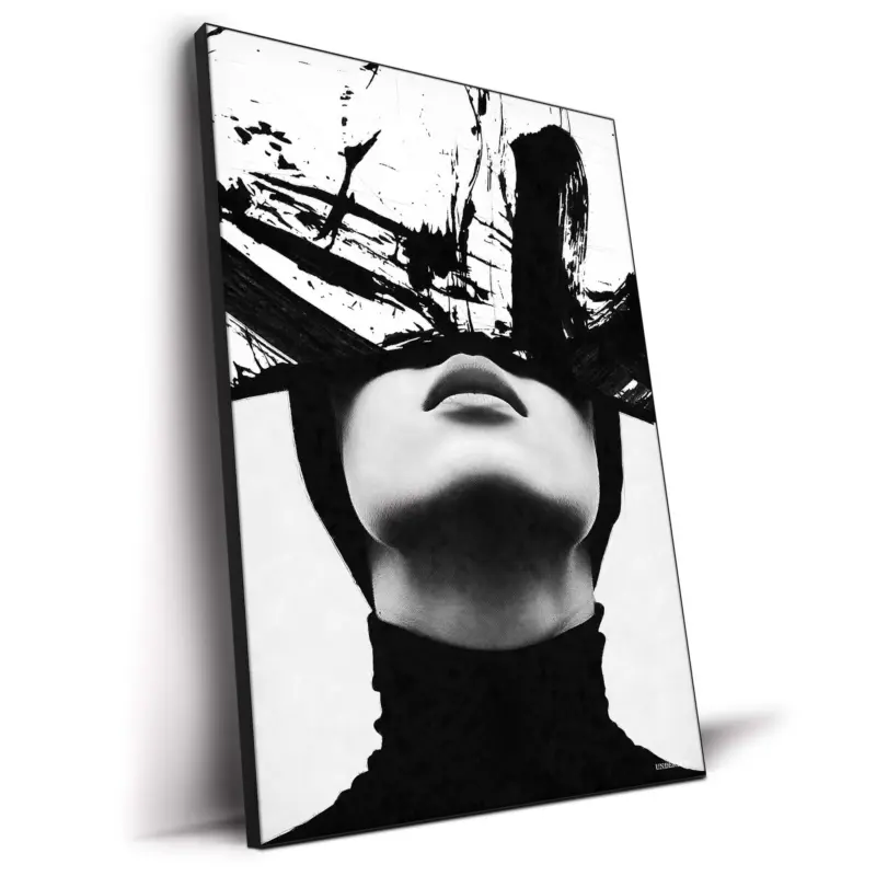 Monochrome Mindscape Black and White Wall Decor by Underdott