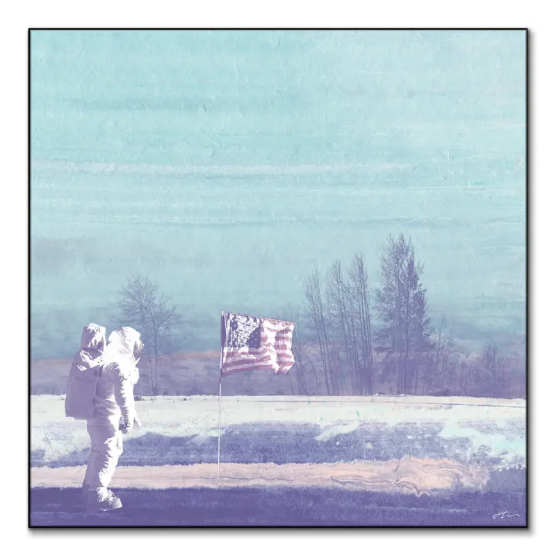 Jupiter Moon Vintage Wall Art