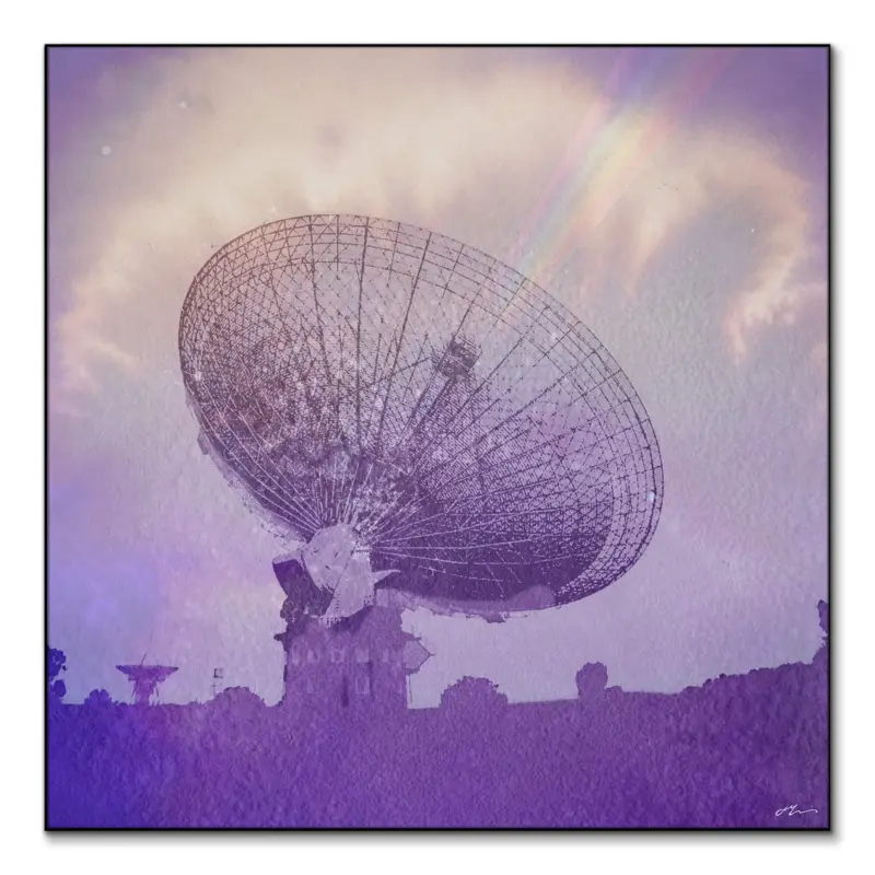 Halo Dispatch Purple Wall Art by J McKenzie