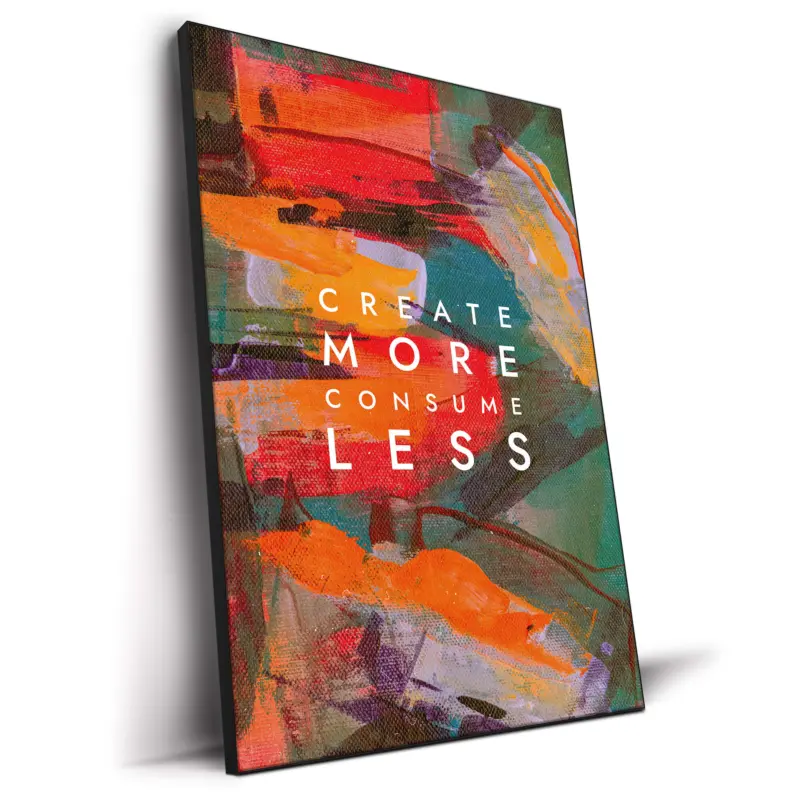 Create More Warm Wall Decor by The Jackson Collective