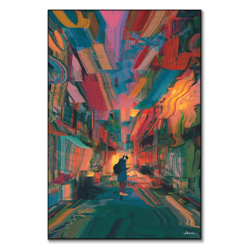 Synesthesia Vibrant Wall Art by Daniel Ignacio
