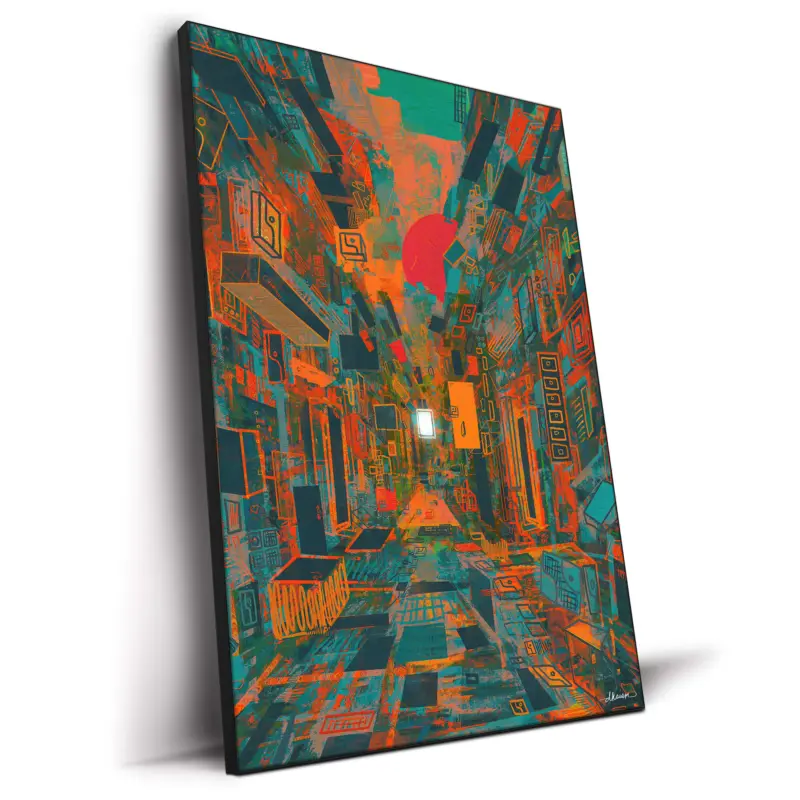Your North Star Vibrant Wall Decor by Daniel Ignacio