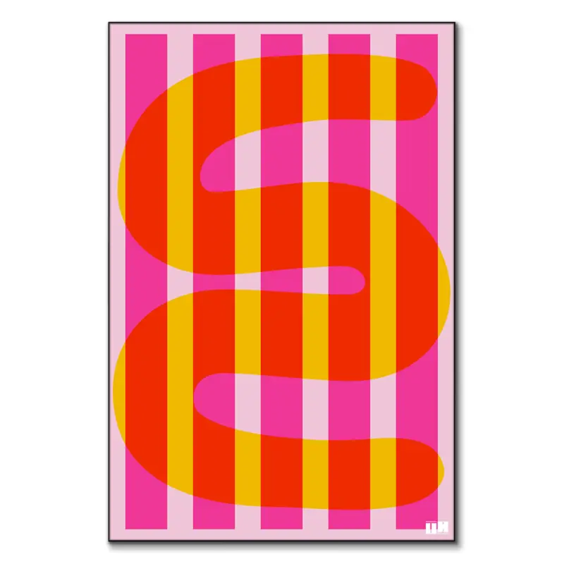 Stillness and Saturation Vibrant Wall Art by Unfilter Art