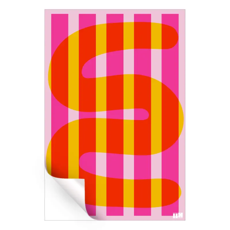 Stillness and Saturation Vibrant Wall Art by Unfilter Art