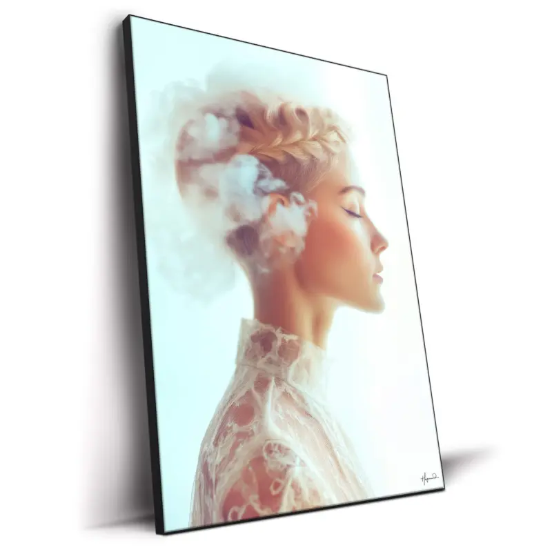 Celeste Teal Wall Decor by Philippe HUGONNARD