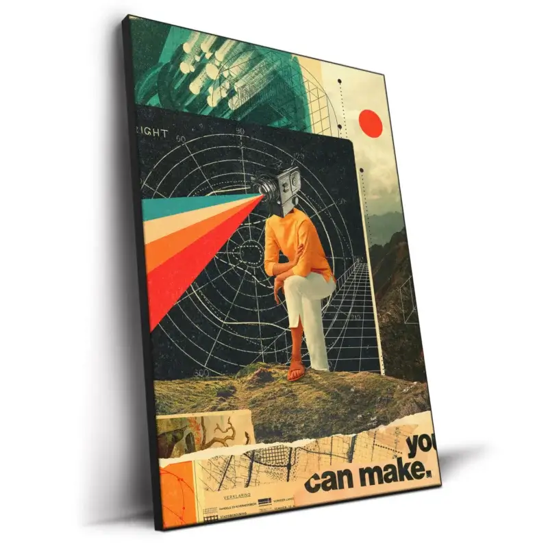You Can Make It Right Warm Wall Decor by Frank Moth