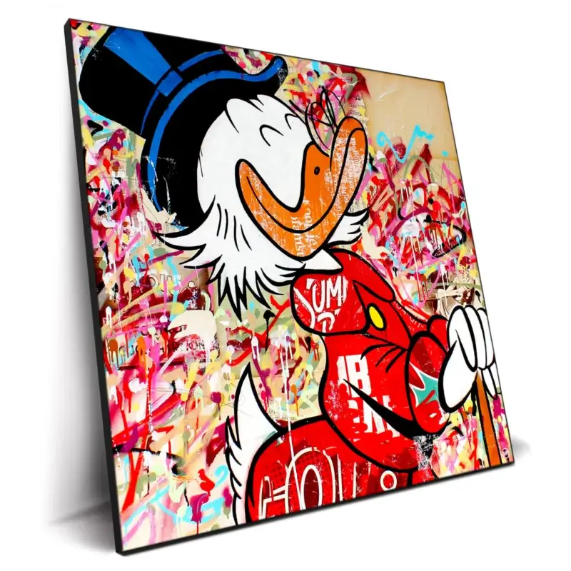 Dagobert For President Vibrant Wall Decor by Michiel Folkers