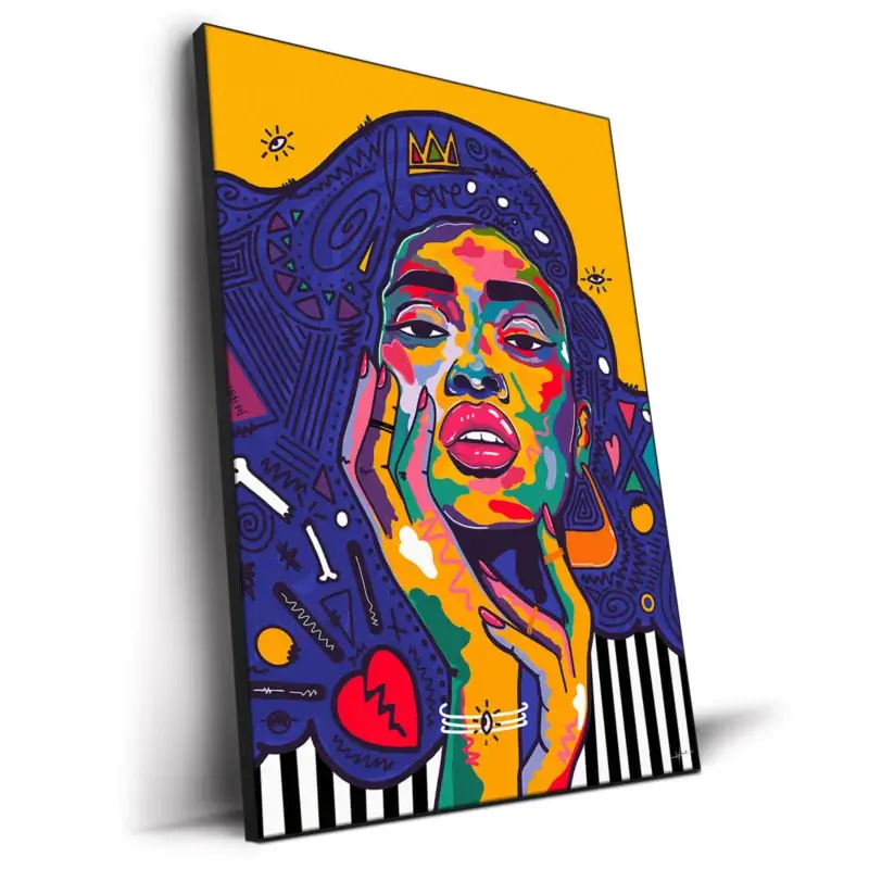 Reign With Love Colorful Wall Decor by Nuwarhol