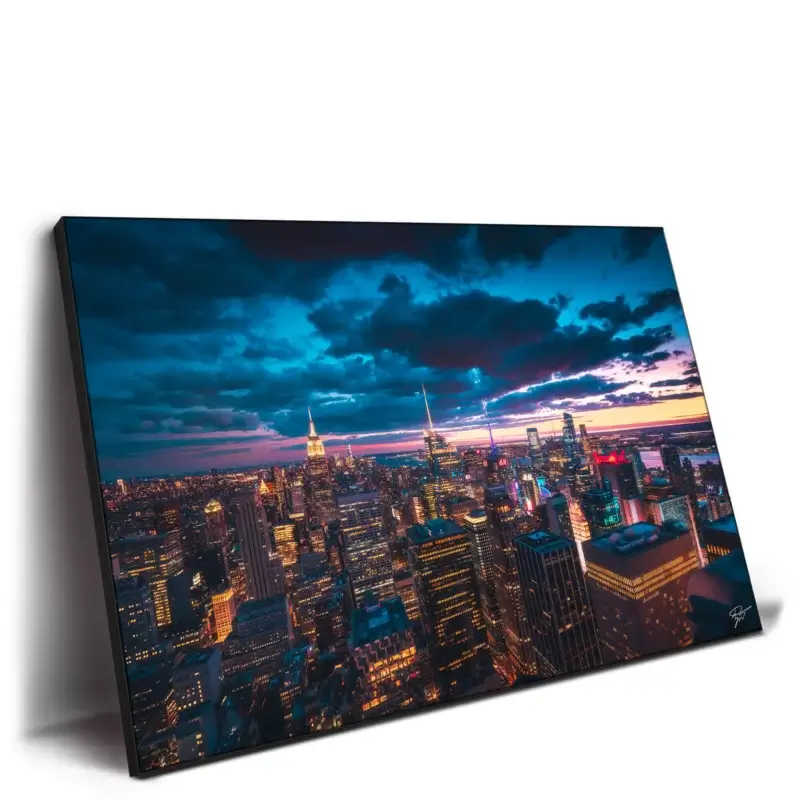 Above The City Lights Cool Wall Decor by Zach Doehler