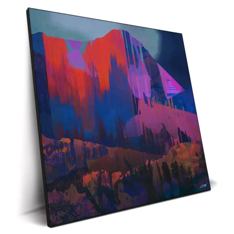 Closer to Me Blue Wall Decor by Jamison Gish