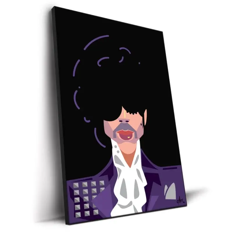 Pop Prince Dark Wall Decor by Quincy Ray