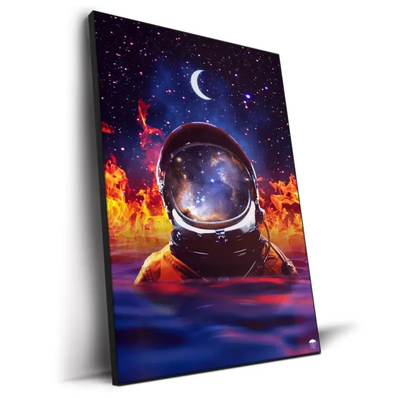 Burning Wall Decor by Seamless