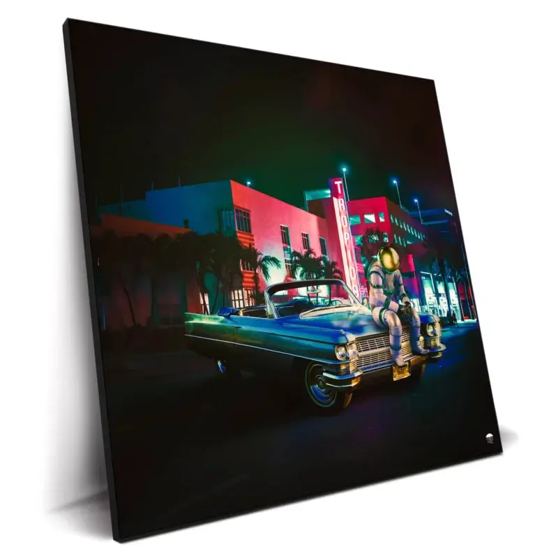 The Night Rider Dark Wall Decor by Seamless
