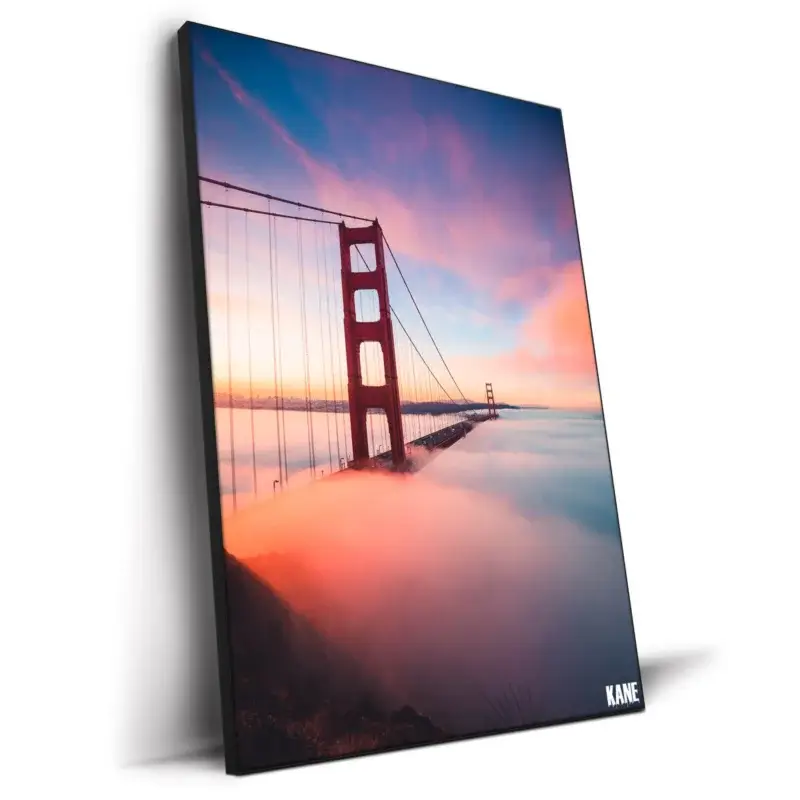 Golden Gate Bridge Warm Wall Decor by Kane C. Andrade