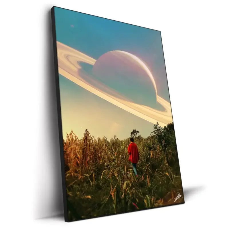 Saturn View Warm Wall Decor by Fran Rodríguez