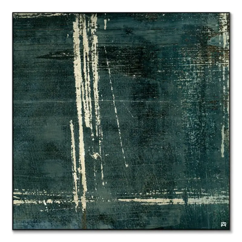 Dark Green Metal Green Wall Art by Jared Hankins