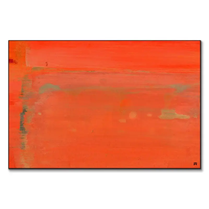 Orange Mood Orange Wall Art by Jared Hankins