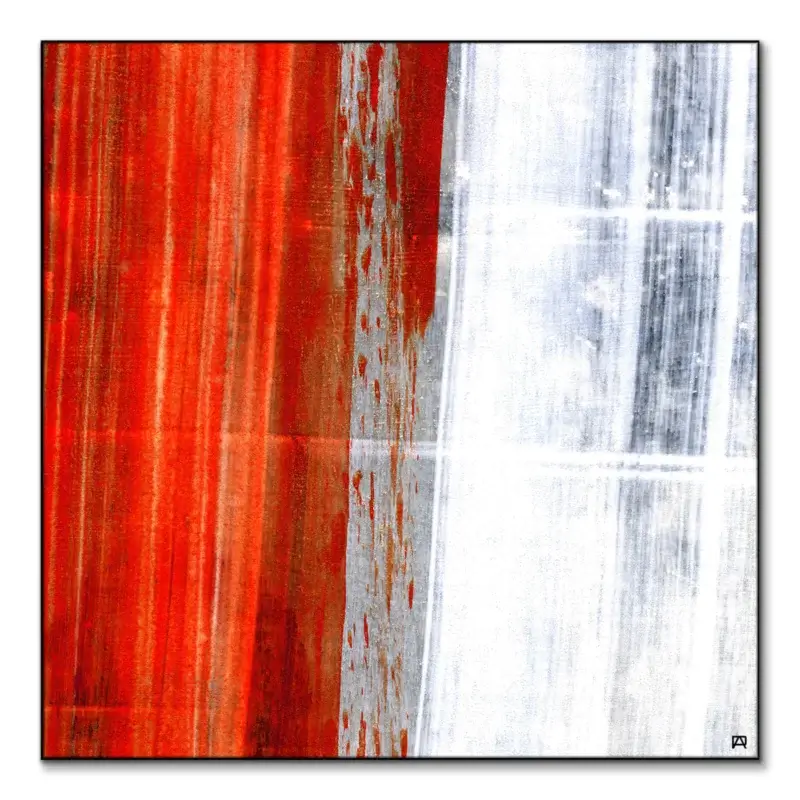Red White Red Wall Art by Jared Hankins