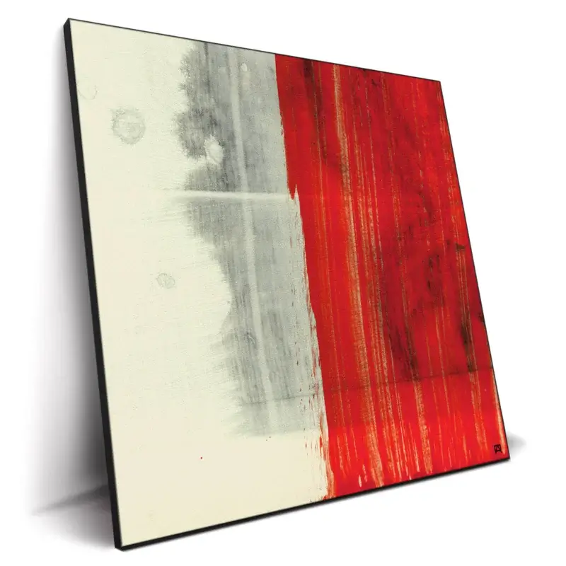 Red Split Red Wall Decor by Jared Hankins